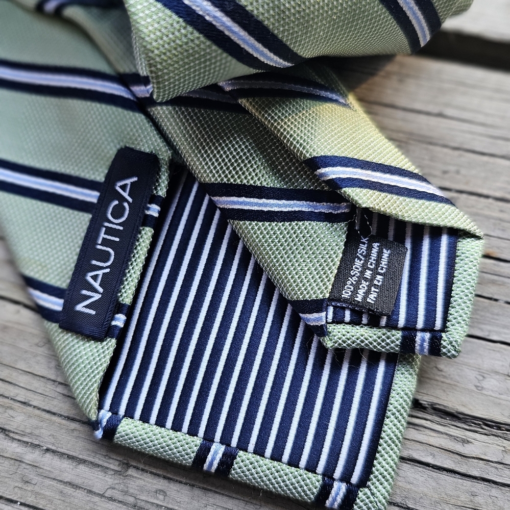2 For $40. Nautica 100% silk tie.